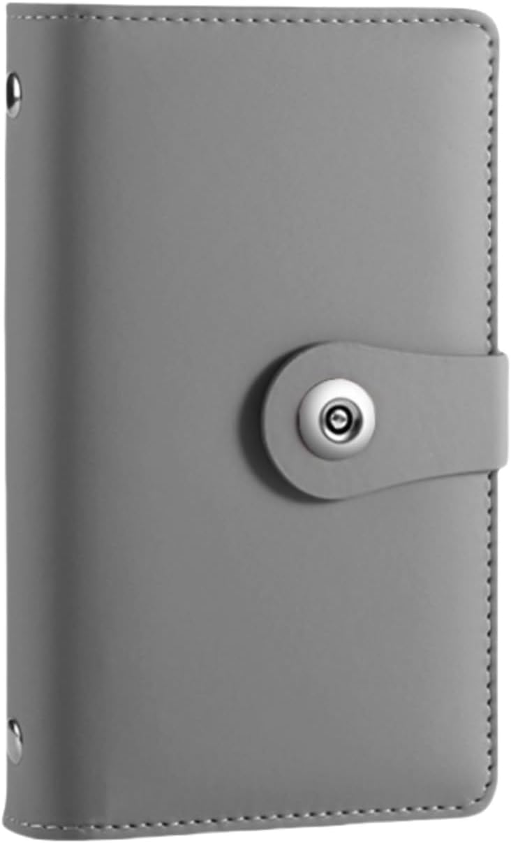 SUSOYAOCHEN 100 Envelope Challenge Binder,Savings Challenges Book with Envelopes,Envelopes Money Saving Challenge Savings Binder Successfully Reach Your Savings Goals (Gray A) - Image 1